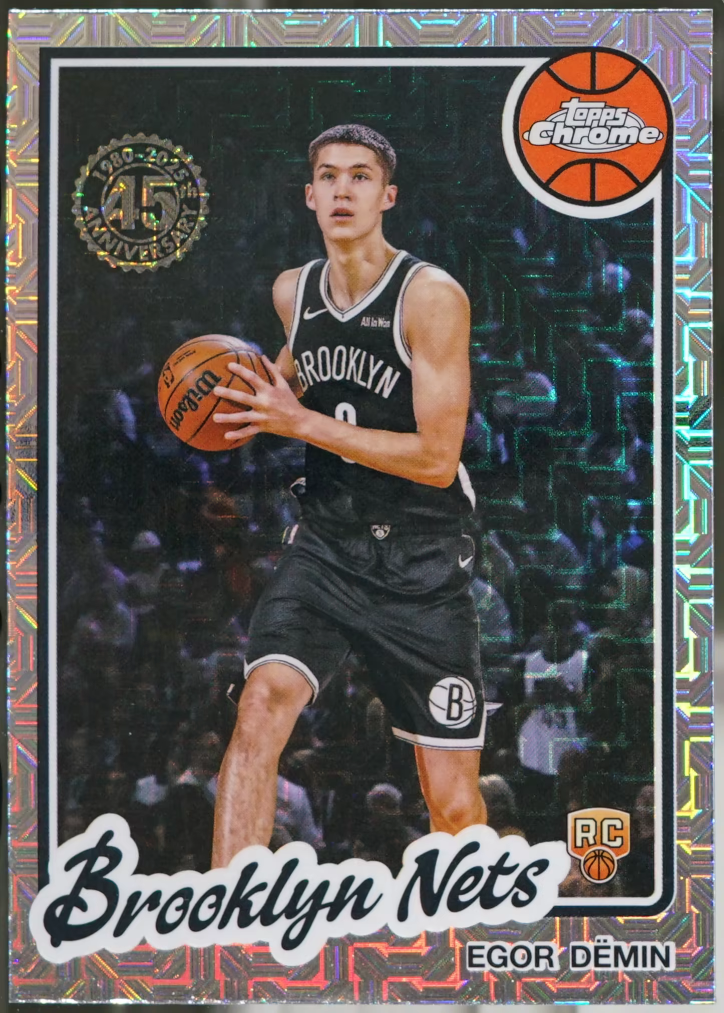 2025-26 Topps – 1980-81 Topps Chrome Basketball Basketball Egor Demin #TC-ED NM
