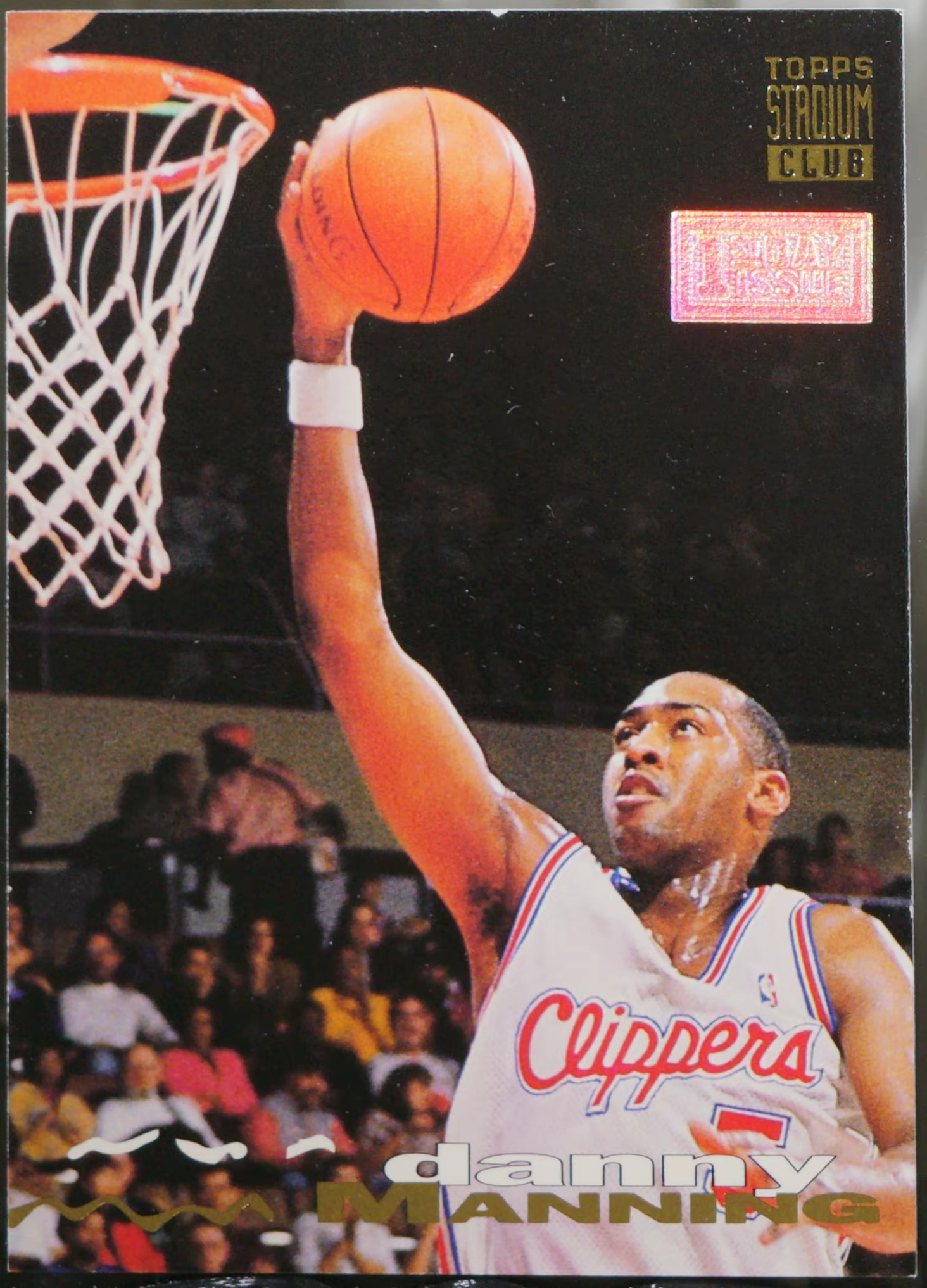 1993-94 Stadium Club #233 Danny Manning First Day Issue Basketball NM
