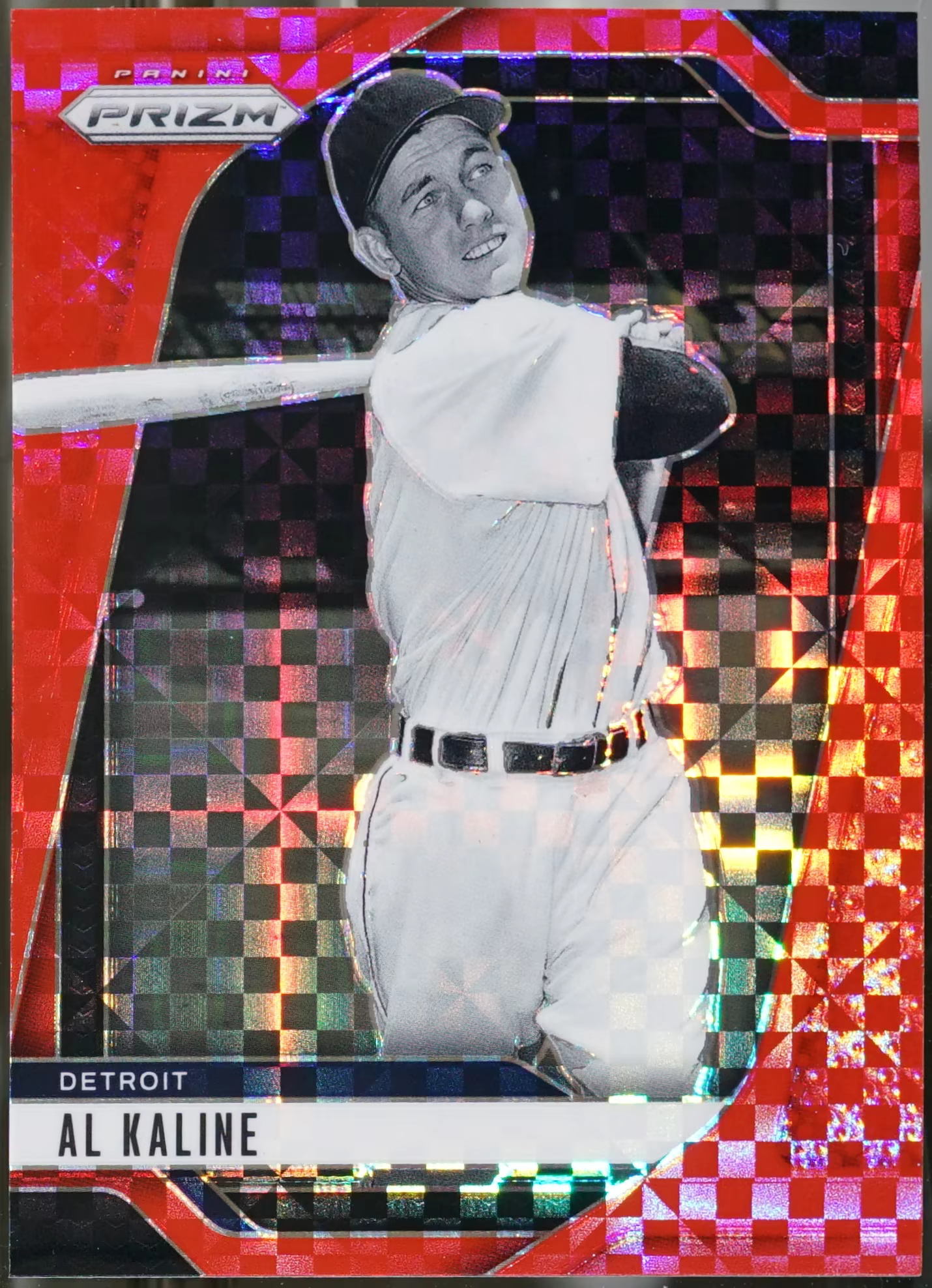2025 Panini Prizm #106 Al Kaline Red Power Prizms /99 Baseball NM