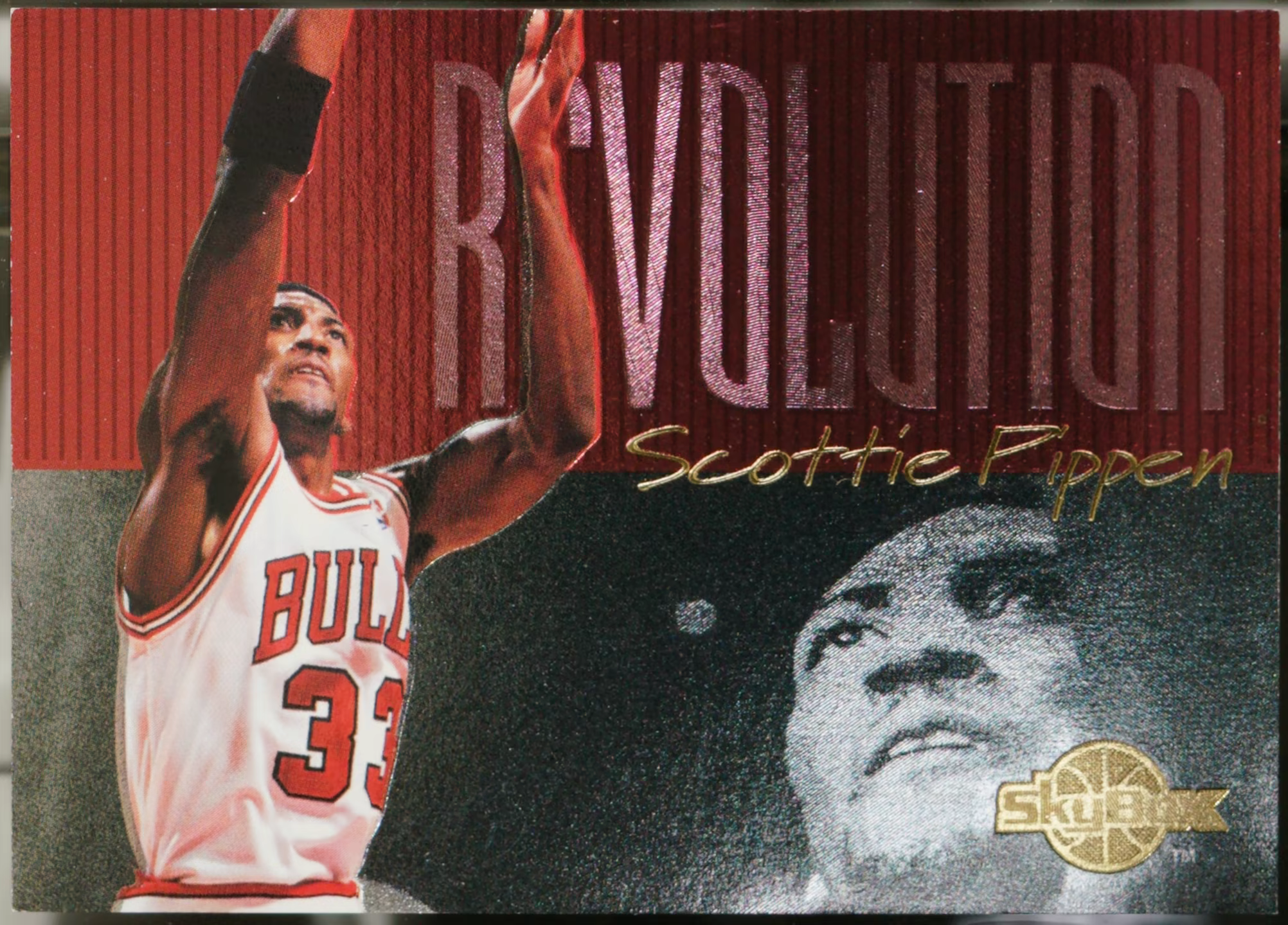 1994-95 SkyBox Premium #R7 Scottie Pippen Revolution Basketball NM