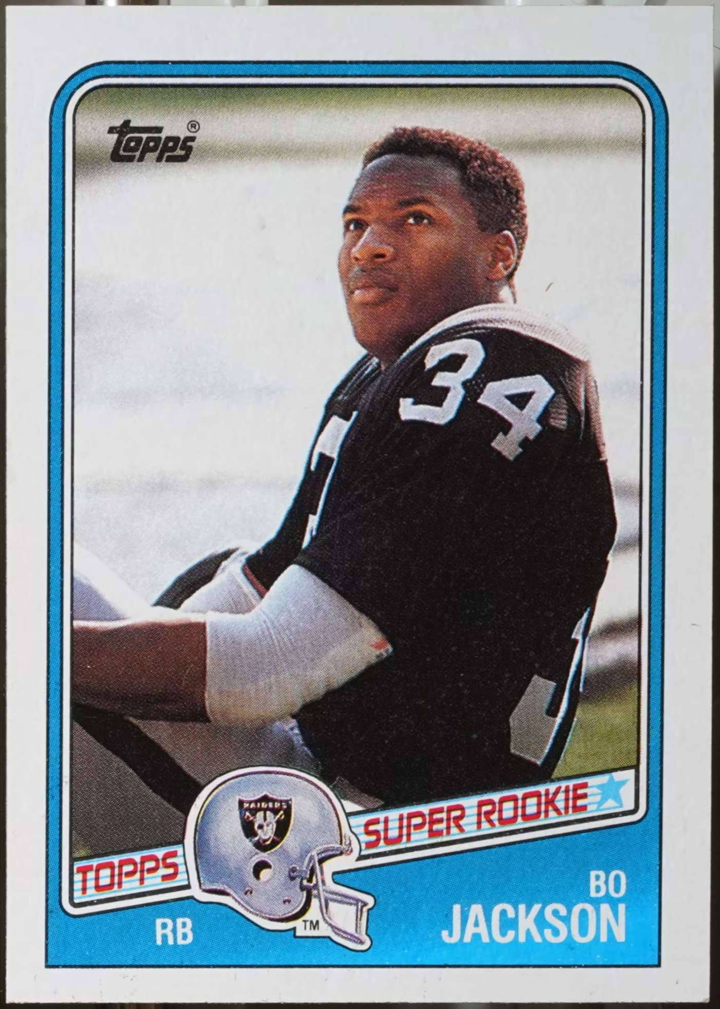 1988 Topps Football Bo Jackson #327 NM