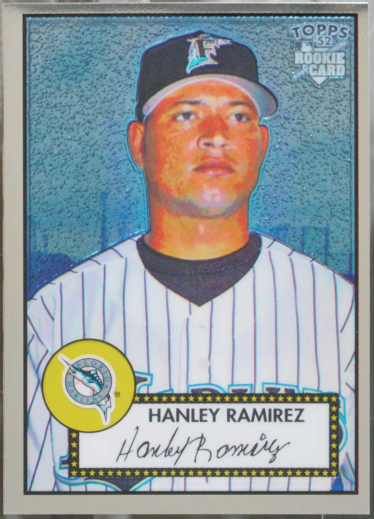 2006 Topps &rsquo;52 Rookies – Chrome Gold Refractors #TCRC20 Hanley Ramirez /52 EX