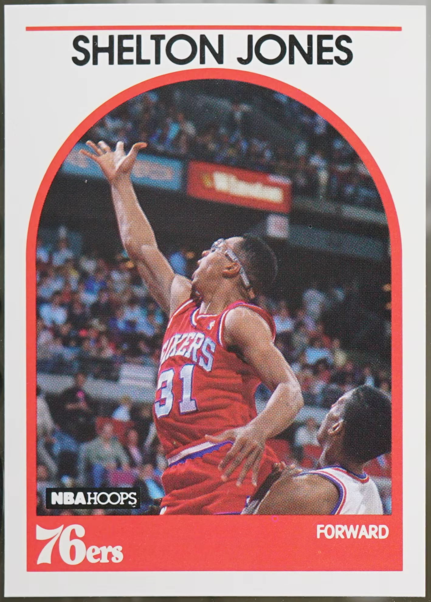 1989-90 Hoops #51 Shelton Jones Basketball NM