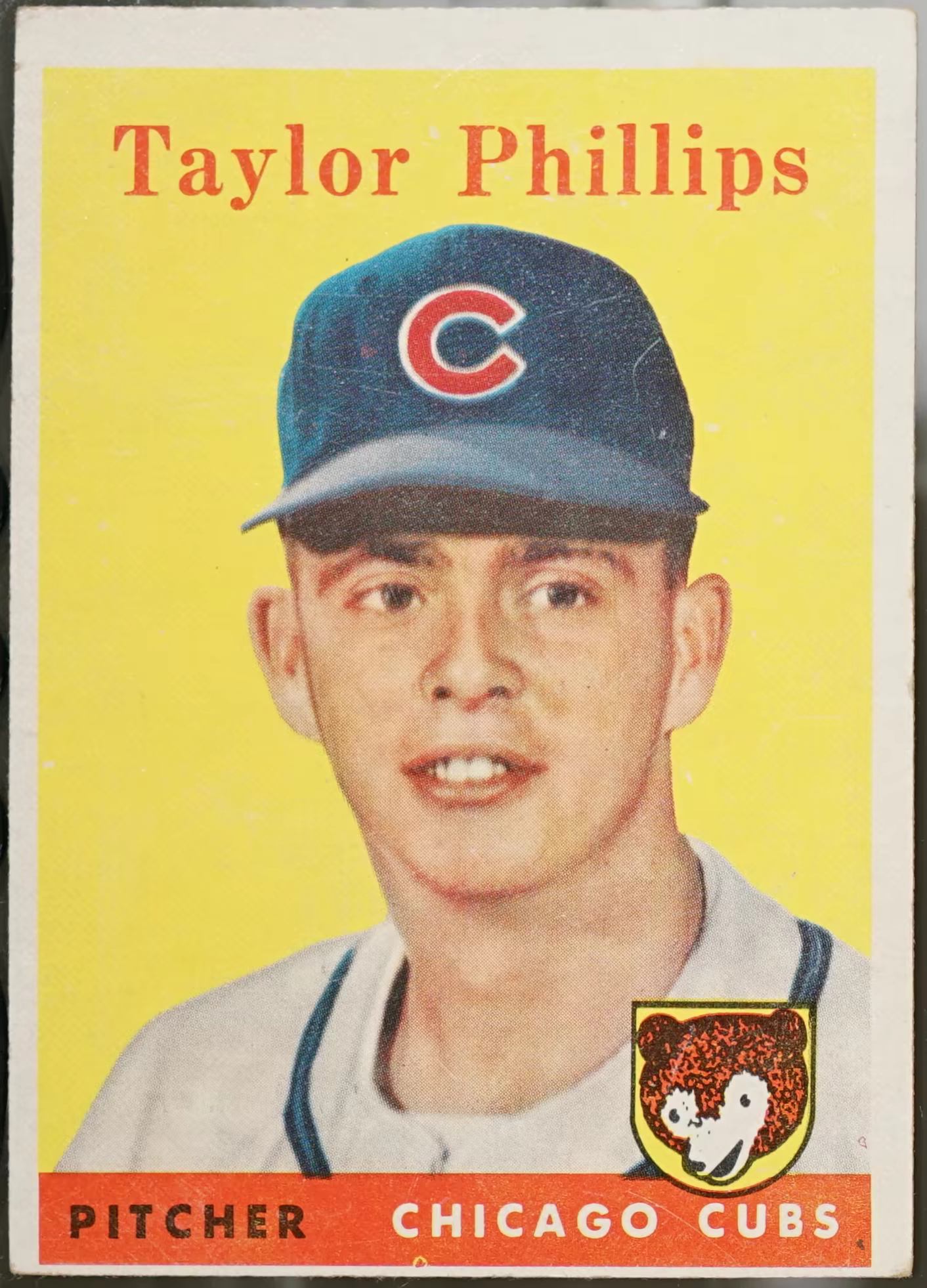 1958 Topps #159 Taylor Phillips Baseball VG