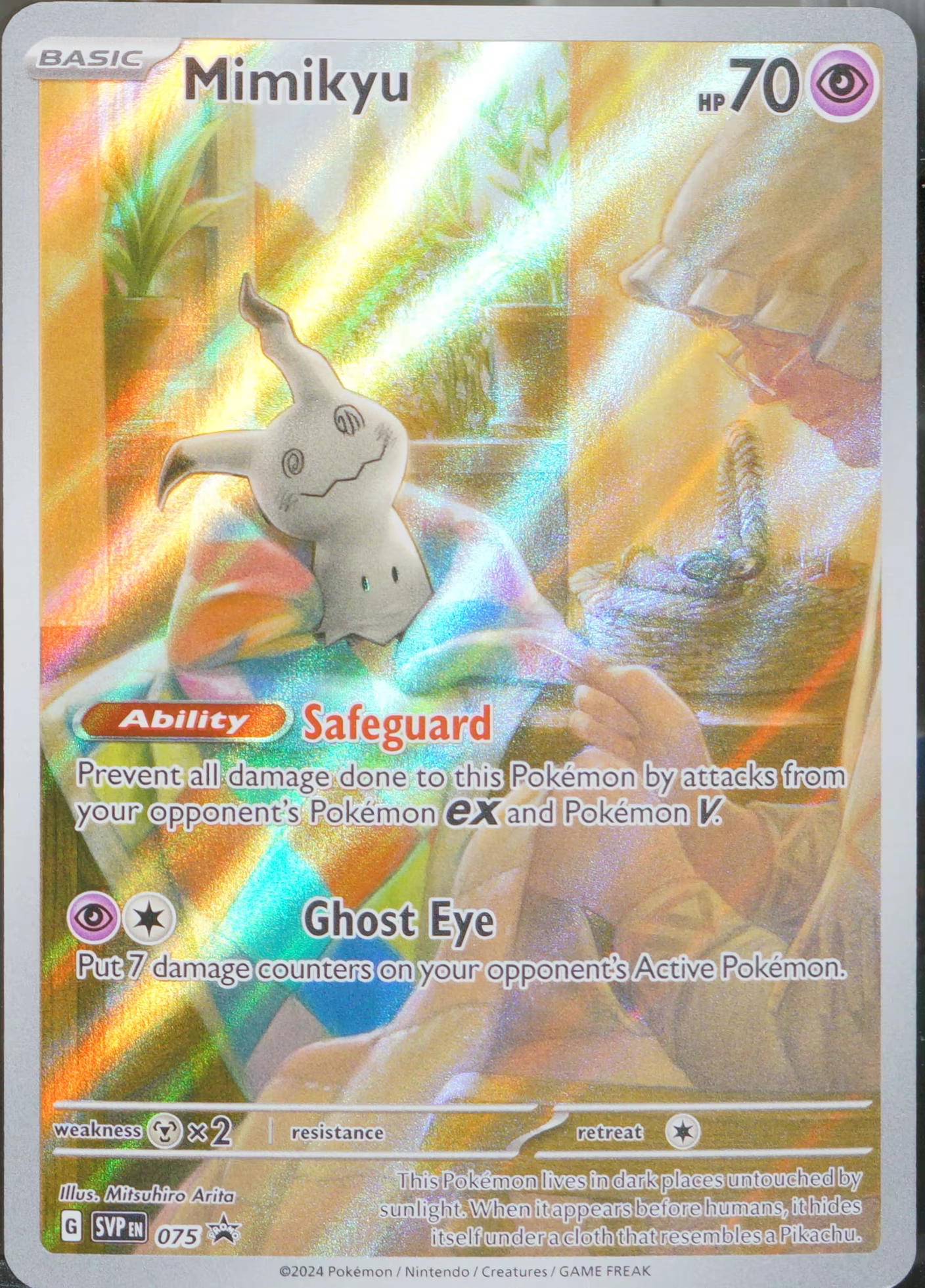 Scarlet & Violet #75 Mimikyu Promos Pokemon NM