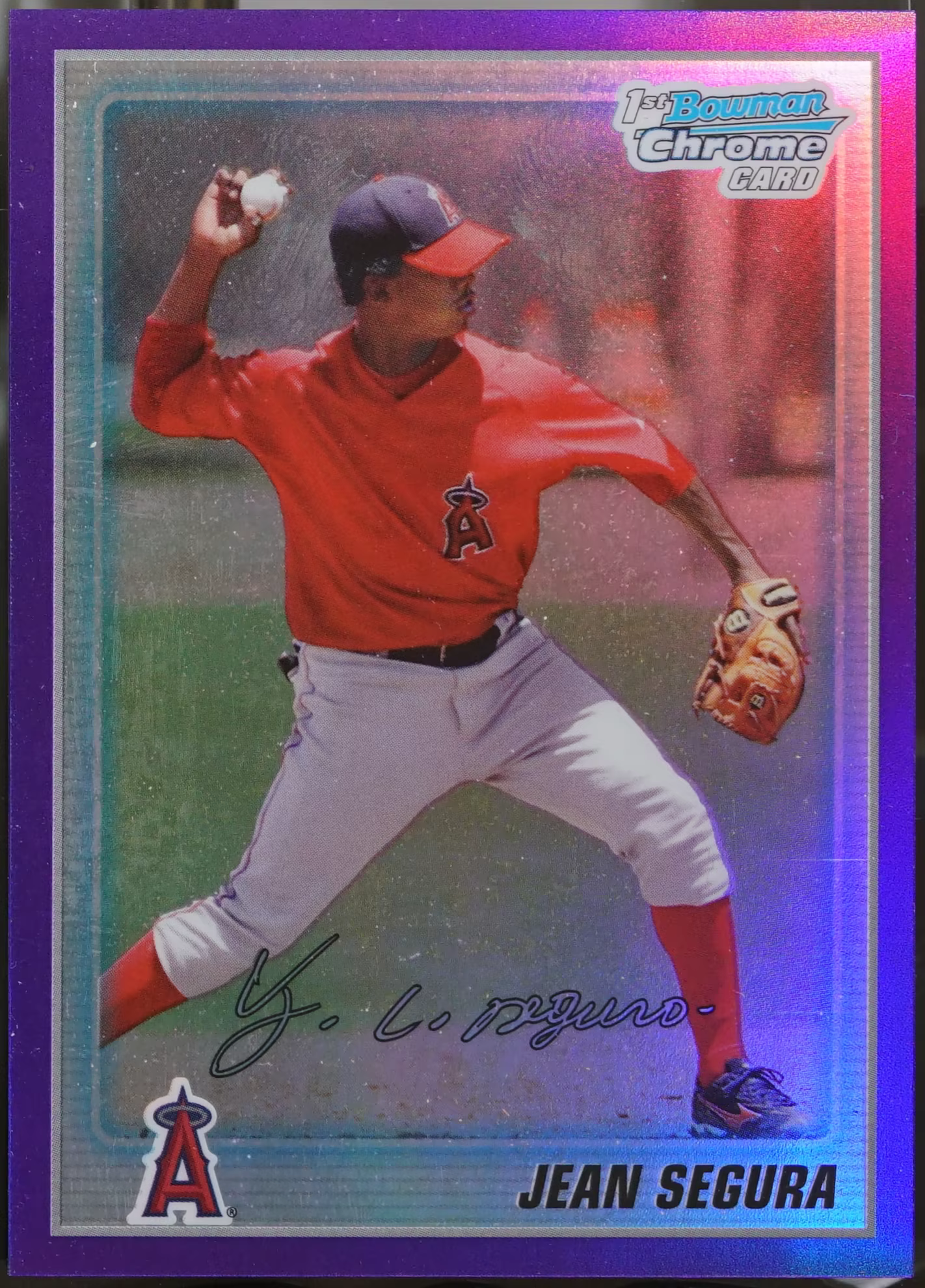 2010 Bowman – Chrome Prospects Purple Refractors #BCP7 Jean Segura /999 NM