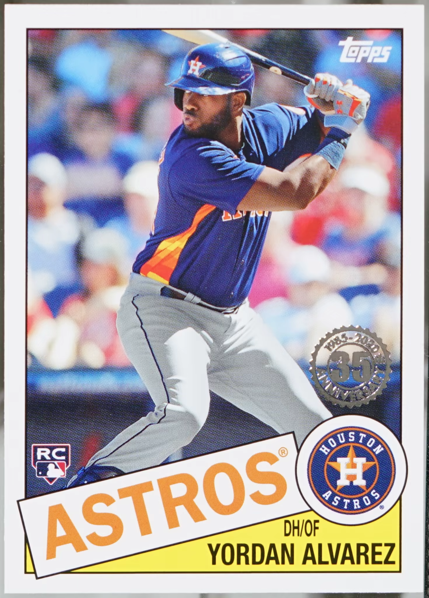 2020 Topps Update – 1985 Topps Baseball 35th #85TB-18 Yordan Alvarez NM