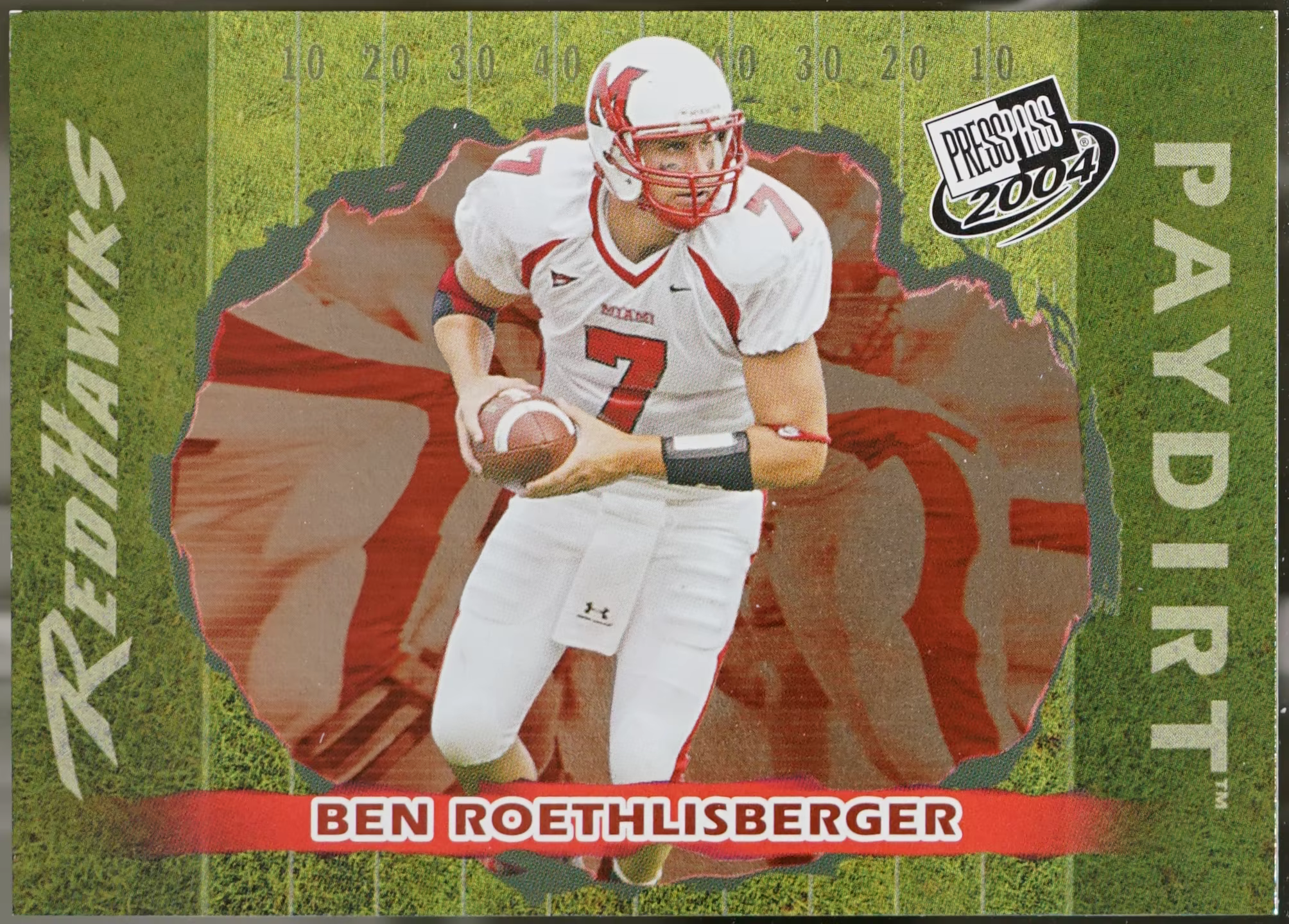 Ben Roethlisberger Press Pass Paydirt #PD6 Base