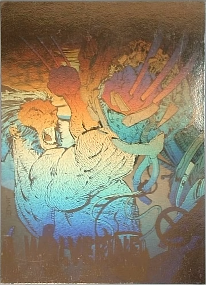 1992 Impel The Uncanny X-Men – Hologram #XH-1 Wolverine Non-Sport NM