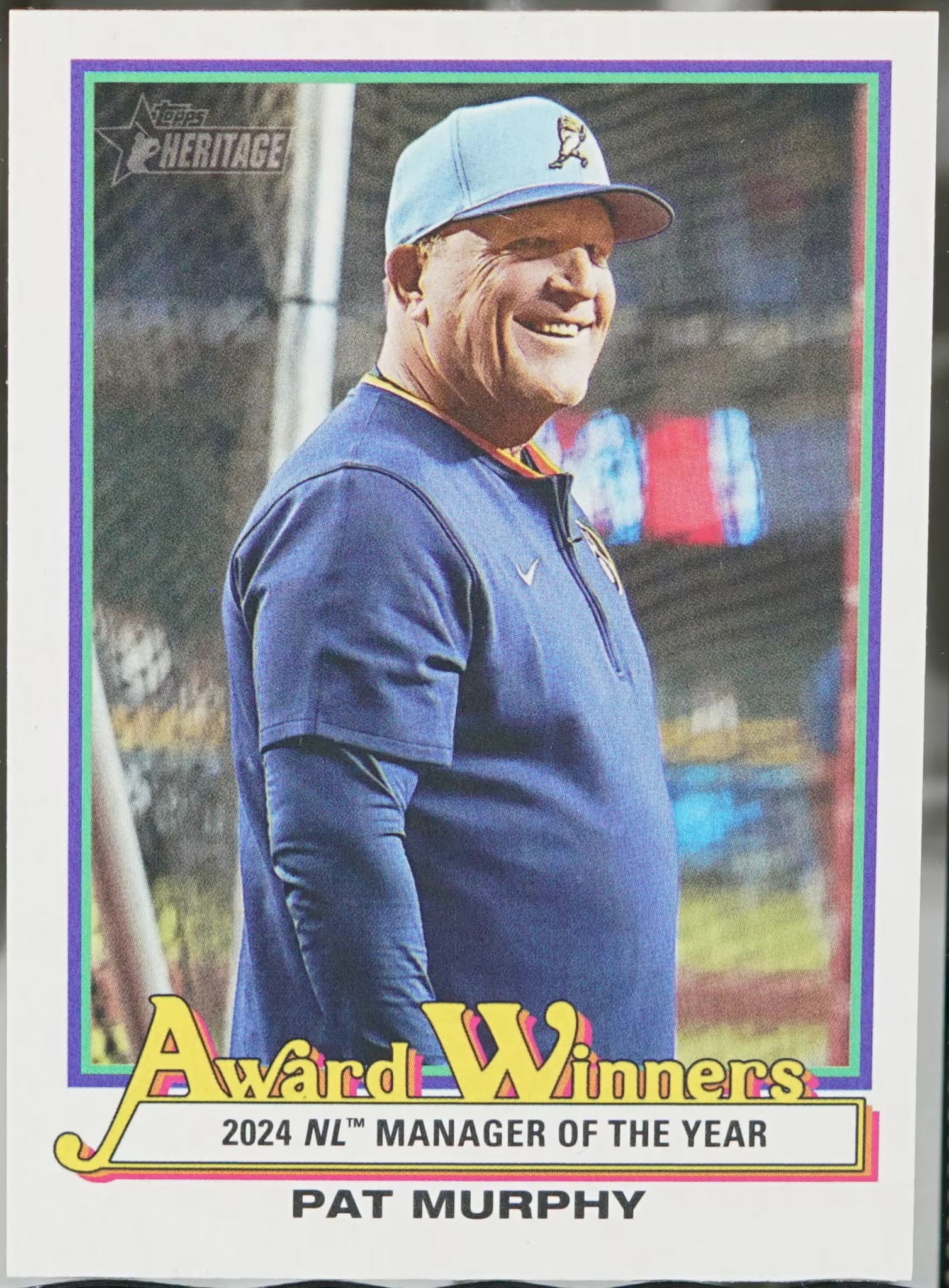 2025 Topps Heritage #AW-8 Pat Murphy Award Winners Baseball NM