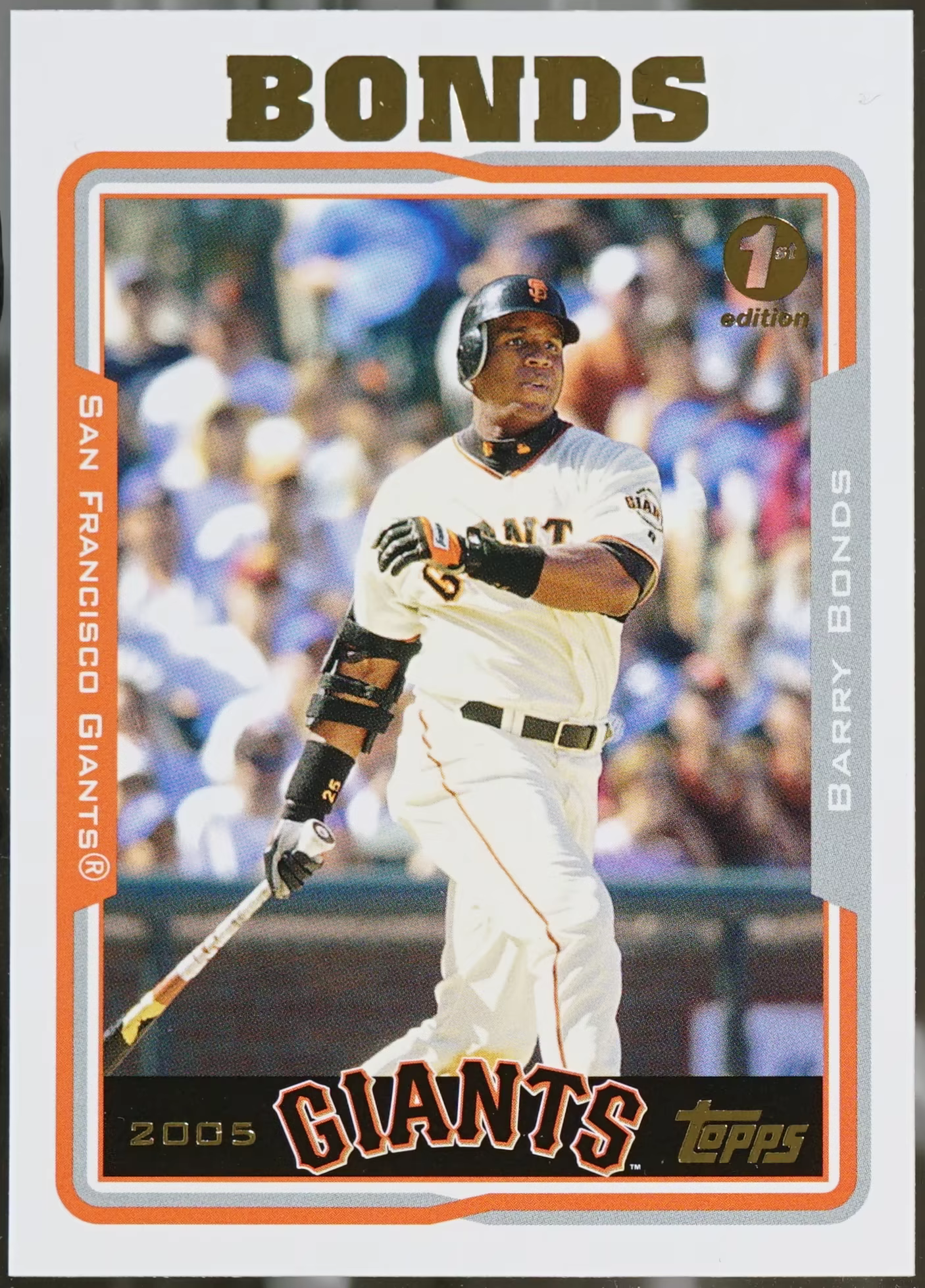 2005 Topps 1st Edition #500 Barry Bonds Baseball NM