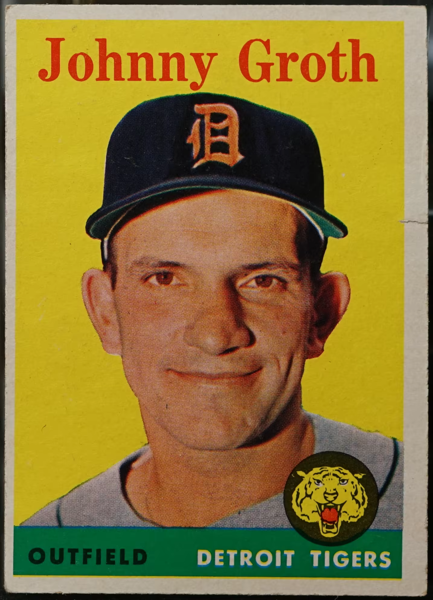 1958 Topps #262 Johnny Groth Baseball PR