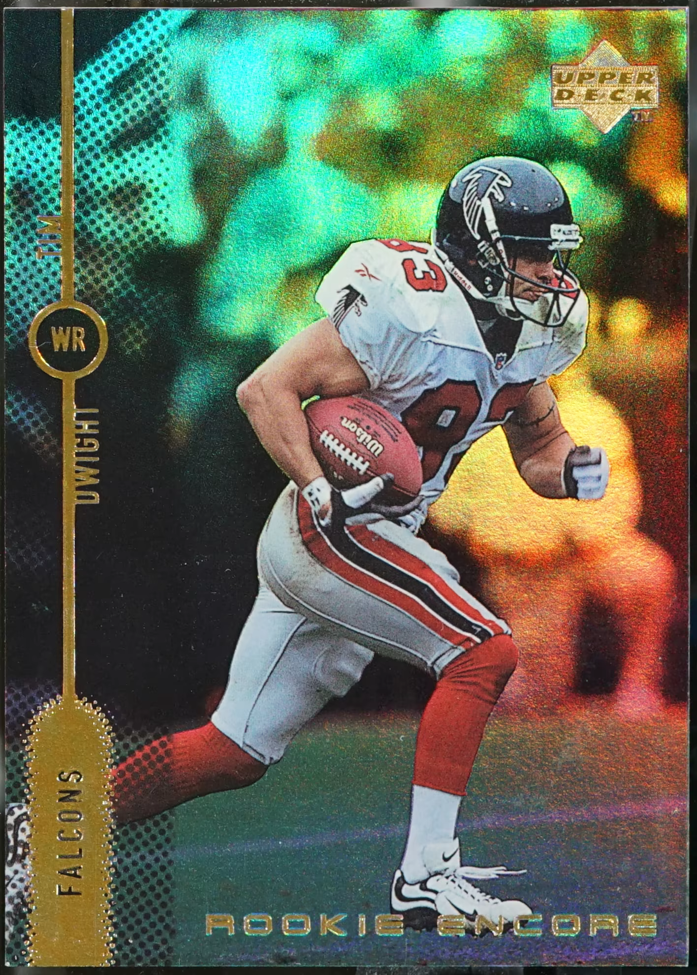 Tim Dwight Upper Deck Encore Rookie Encore #RE10 Rookie Encore Gold F/X