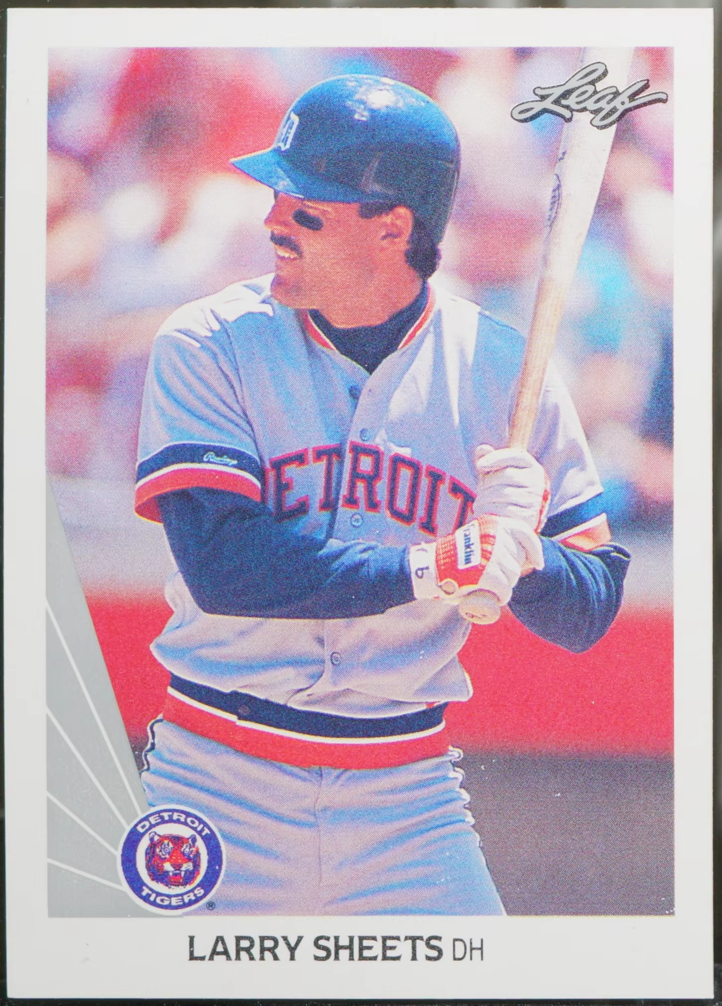 1990 Leaf #350 Larry Sheets Baseball NM