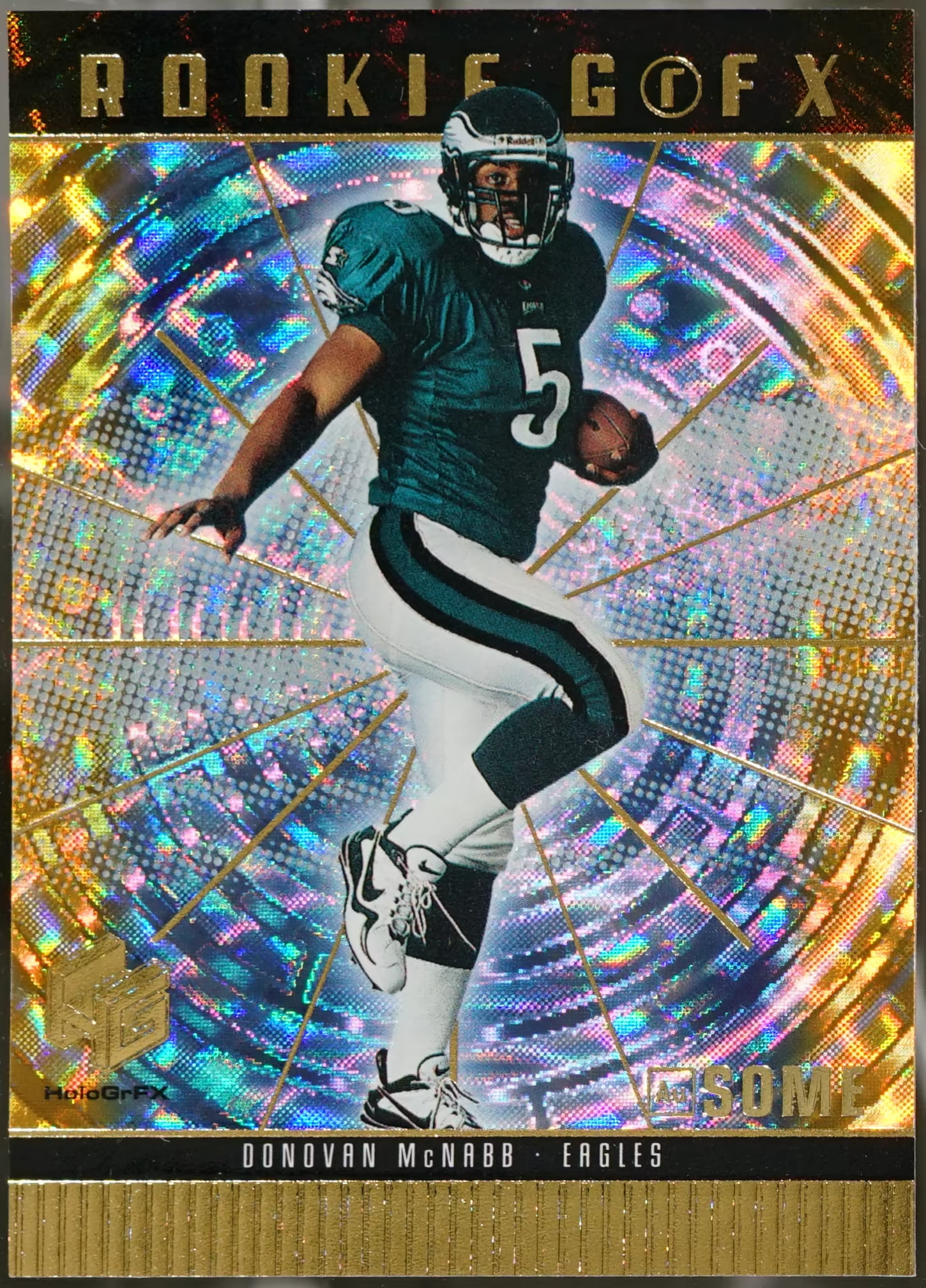 Donovan McNabb Upper Deck Hologrfx #62 Ausome