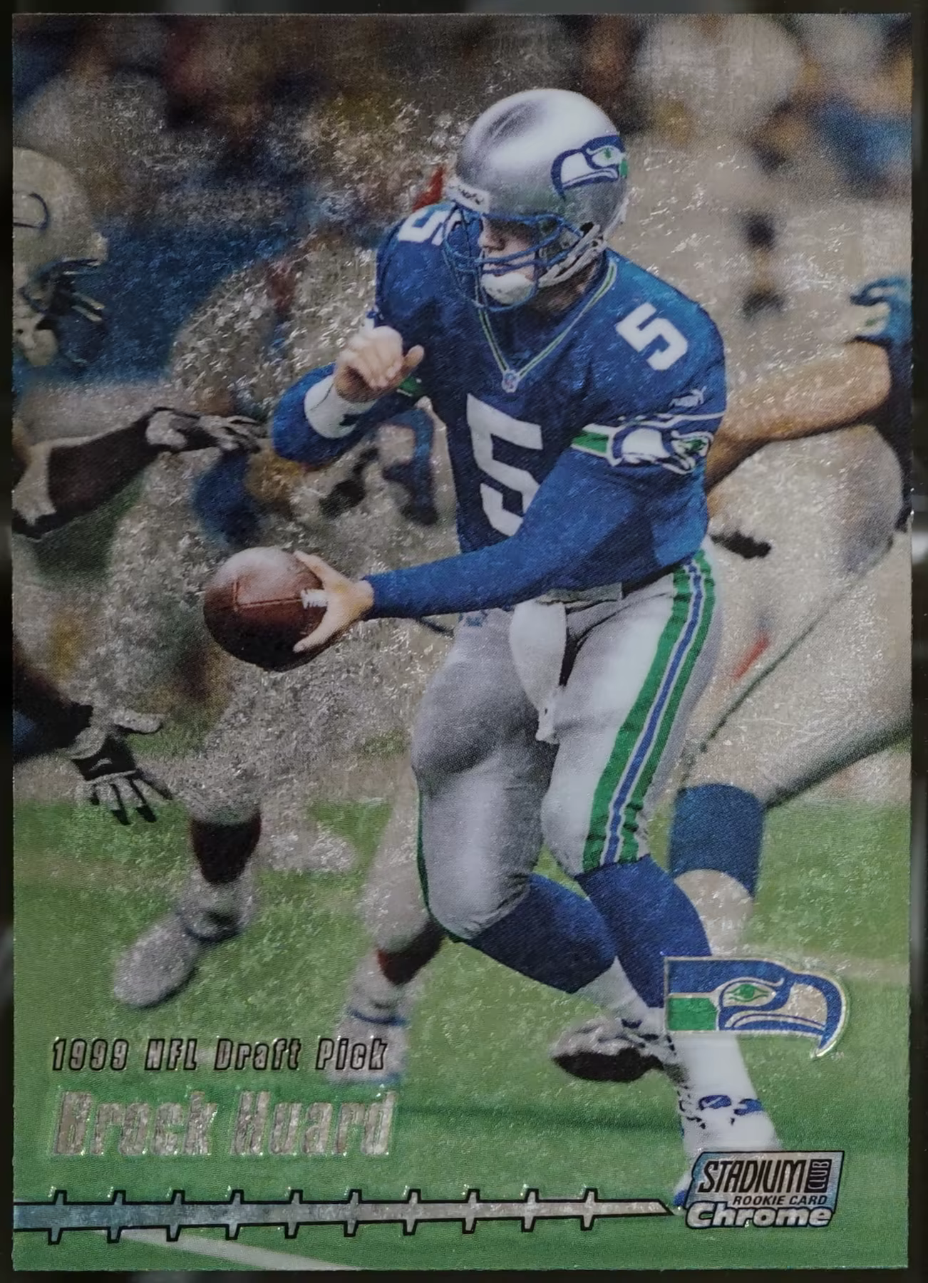 Brock Huard Stadium Club Chrome #141 Base