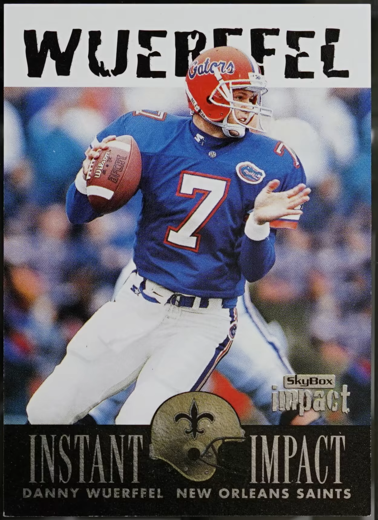 Danny Wuerffel Skybox Impact Instant Impact #15 Base