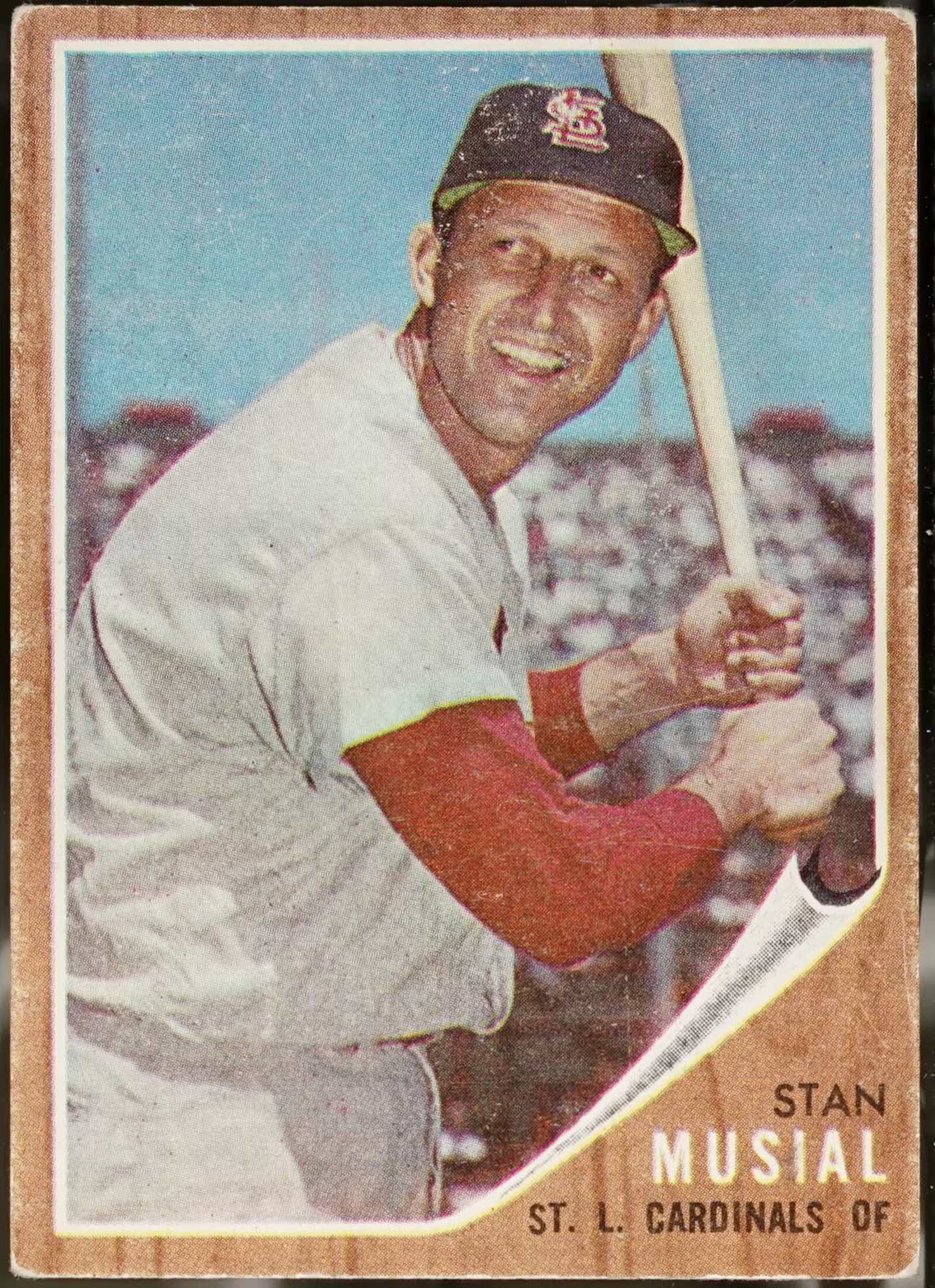 1962 Topps Baseball Stan Musial #50 PR