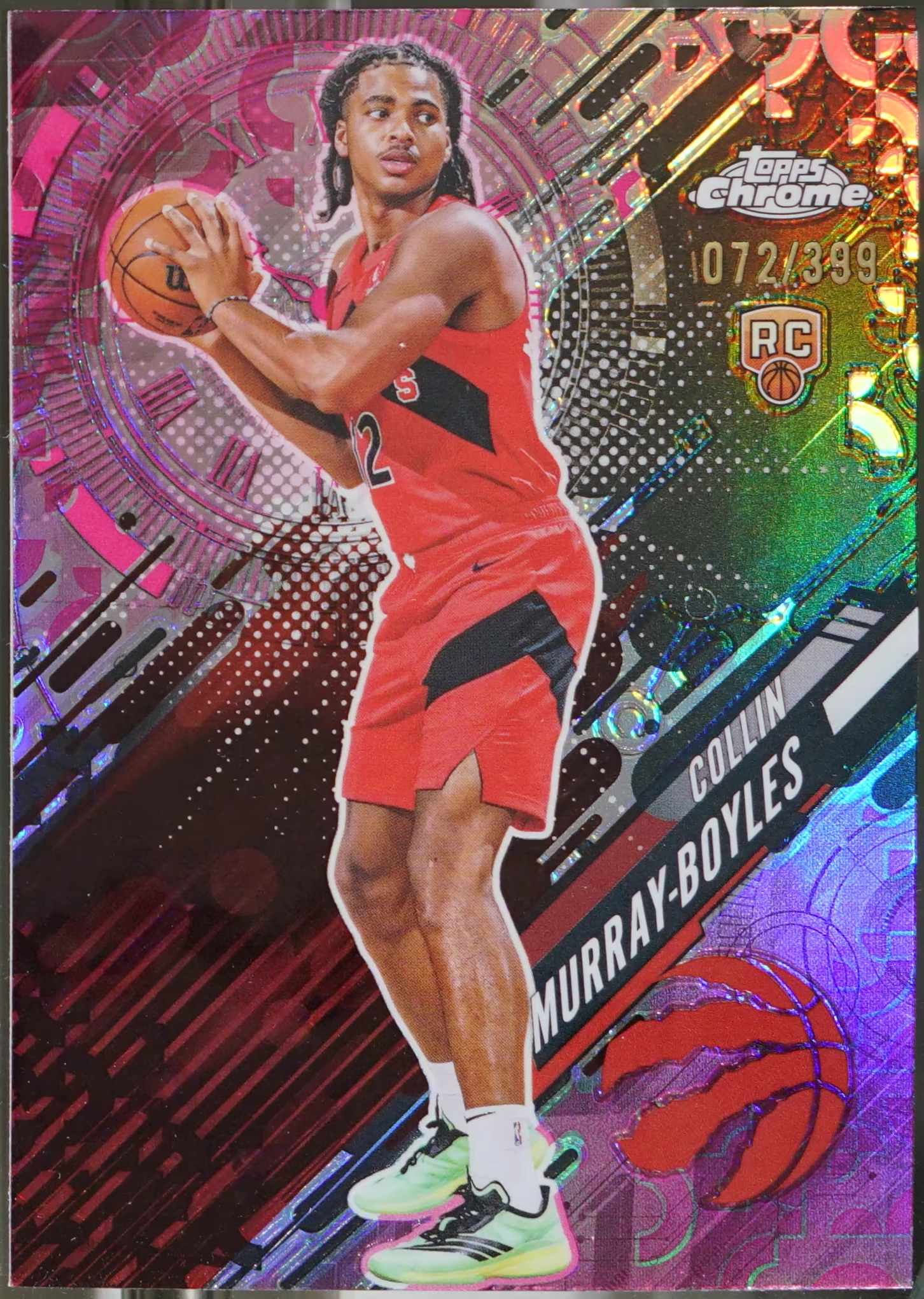 2025-26 Topps Chrome – Go Time Magenta #GT-23 Collin Murray-Boyles /399 NM