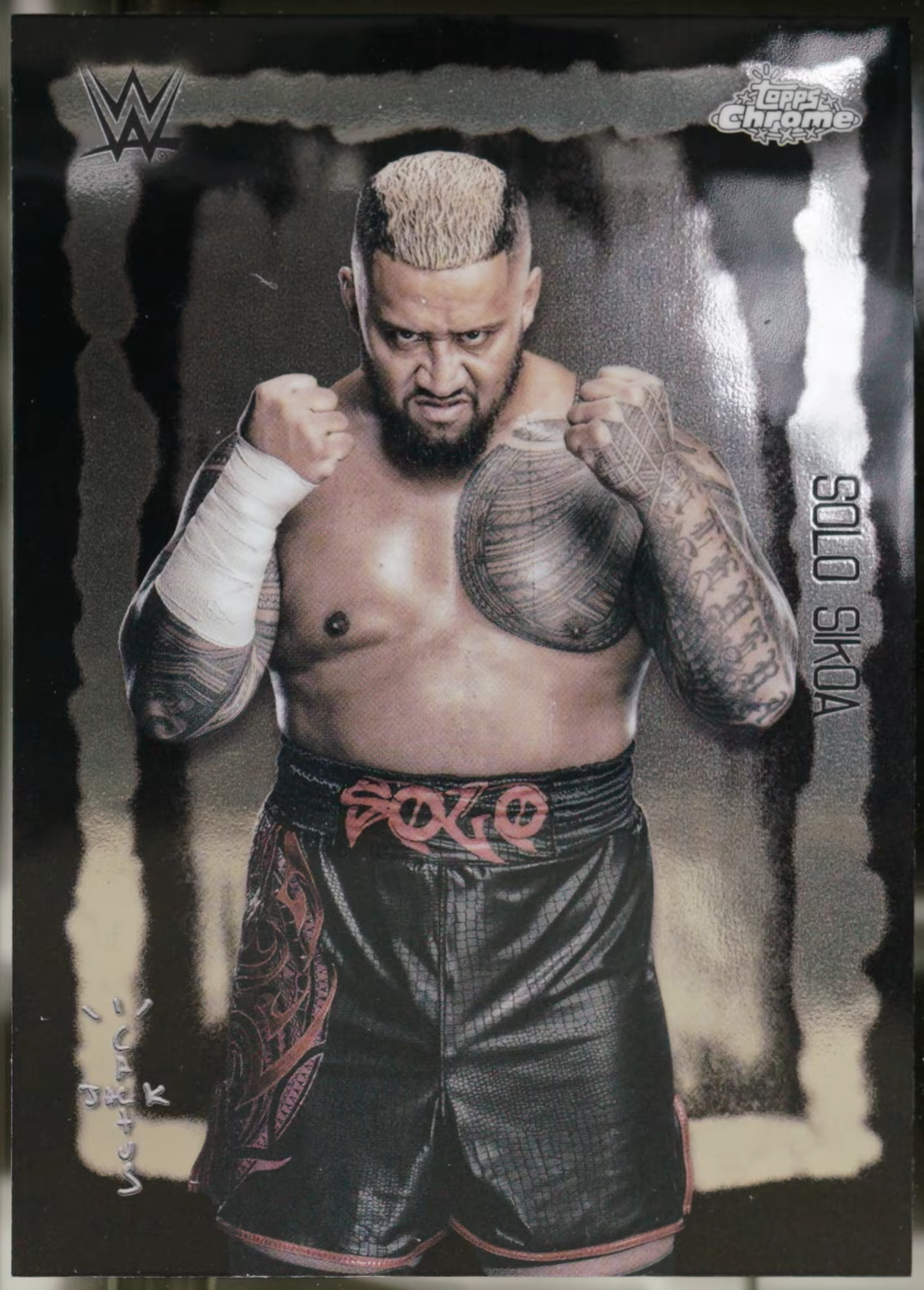 2025 Topps Chrome WWE x Cactus Jack – Festival Fury Solo Sikoa #FVF-27 NM
