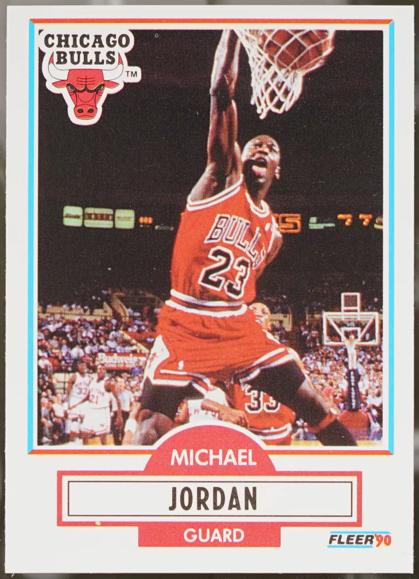 1990-91 Fleer Basketball Michael Jordan #26 NM