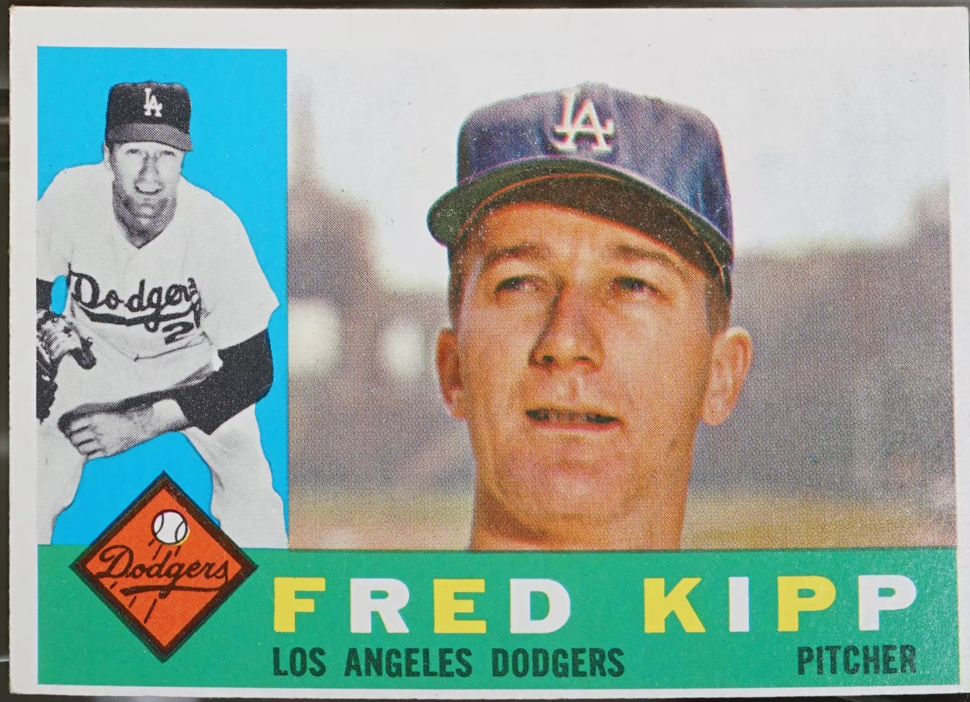 1960 Topps #202 Fred Kipp Baseball EX